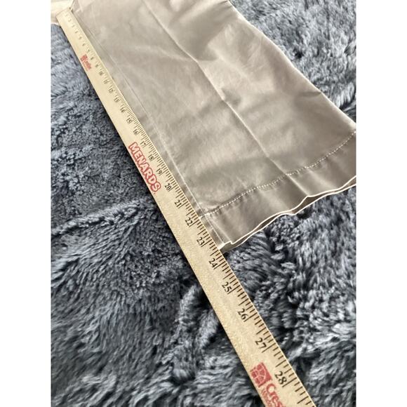 Eileen‎ Fisher Women's Cotton Blend Pockets Flat Front Chino Pants Tan Size 6P - Picture 9 of 9